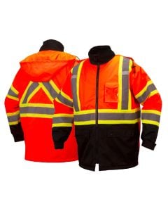 Pyramex RCP32 Class 3 Hi Vis Bottom Parka