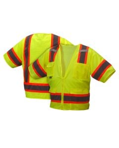 Pyramex RVZ34 Class 3 Hi Vis Safety Vest