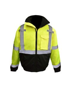 Radians SJ11QB-3Z Class 3 Hi Vis Lined Bomber