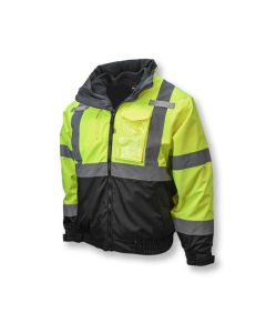 Radians SJ210B-3Z Class 3 Hi Vis Bomber Safety