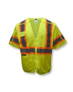 Radians SV24-3 Class 3 Hi Vis Breakaway Safety Vest