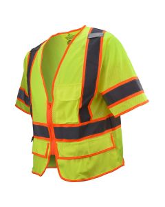 Radians SV2725-3Z Class 3 Hi Vis SE Safety Vest