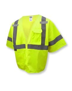 Radians SV3ZM Class 3 Hi Vis Economy Safety Vest