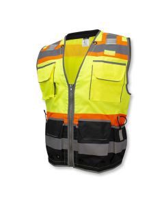 Radians SV55B-2Z Class 2 Hi Vis Black Bottom Safety Vest