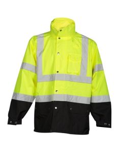 Kishigo RWJ102 Hi Vis Rain Jacket