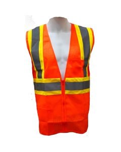 Valcrest 28235 Class 2 Hi Vis Mesh Safety Vest