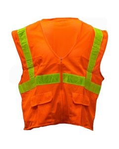 Valcrest 28251 Class 2 Hi Vis Mesh Safety Vest