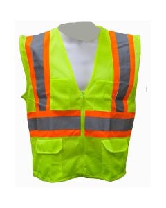 Valcrest 28265 Class 2 Hi Vis Mesh Safety Vest