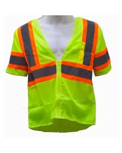 Valcrest 28345 Class 3 Hi Vis Mesh Safety Vest