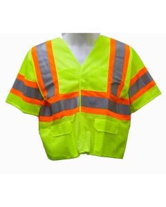 Valcrest 28365V Class 3 Hi Vis Mesh Safety Vest