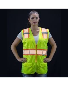 VRNA A202 Class 2 Hi Vis Surveyor Safety Vest