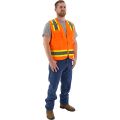 Majestic 75-3221-75-3222 Class 2 Hi Vis Surveyor Safety Vest