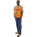 Majestic 75-3225-75-3226 Class 2 Hi Vis Mesh Safety Vest