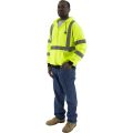 Majestic 75-5323 Class 3 Hi Vis Zip Up Hoodie