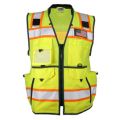 1823 Ultimate Construction Surveyor Safety Vest - Yellow/Lime