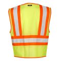 Kishigo 1055-1056 Class 2 Hi Vis Mesh Safety Vest