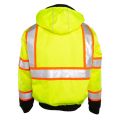 Kishigo JS119-JS120 Class 3 Hi Vis Convertible Bomber Jacket