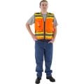 Majestic 75-3235-75-3236 Class 2 Hi Vis Surveyor Safety Vest