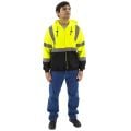 Majestic 75-5325-75-5326 Class 3 Hi Vis Zip Up Hoodie