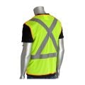 PIP 302-0210 Class 2 Hi Vis Breakaway Mesh X-Back Safety Vest