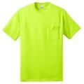 Port & Company PC55P Non-ANSI Safety T-Shirt with Pocket