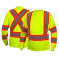 Pyramex RCLTS31 Class 3 Hi Vis Long Sleeve T-Shirt