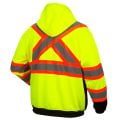 Pyramex RCSZH33 Class 3 Hi Vis Visibility Hoodie