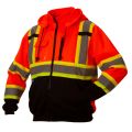 Pyramex RCSZH33 Class 3 Hi Vis Visibility Hoodie