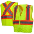 Pyramex RCZ24 Class 2 Hi Vis X-Back Safety Vest