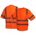 Pyramex RTS34 Class 3 Hi Vis Safety T-Shirt