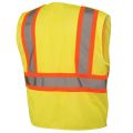 Pyramex RVHL27 Class 2 Hi Vis Mesh Breakaway Safety Vest