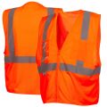 Pyramex RVZ21CP Class 2 Hi Vis Mesh Safety Vest