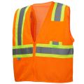 Pyramex RVZ22 Class 2 Hi Vis Mesh Safety Vest