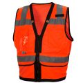 Pyramex RVZ28 Class 2 Hi Vis Mesh Safety Vest