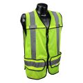 Radians 5-PC-ZR Class 2 Hi Vis Yellow Breakaway Vest