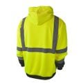 Radians SJ01B-3Z Class 3 Hi Vis Zip-Up Hoodie