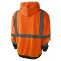 Radians SJ01B-3Z Class 3 Hi Vis Zip-Up Hoodie