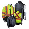 Radians SJ510X-3Z Class 3 Hi Vis Convertible Jacket