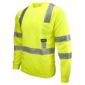 Radians ST24-3P Class 3 Hi Vis Long Sleeve Pocket T-Shirt