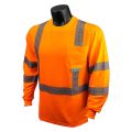 Radians ST24-3P Class 3 Hi Vis Long Sleeve Pocket T-Shirt