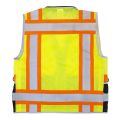 Radians SV55B-2Z Class 2 Hi Vis Black Bottom Safety Vest