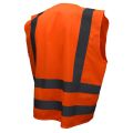 Radians SV8OS Type R Class 2 Standard Solid Safety Vest - Orange