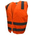 Radians SV8OS Type R Class 2 Standard Solid Safety Vest - Orange