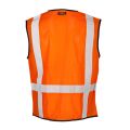 Kishigo 1509-1529 Class 2 Hi Vis Mesh Safety Vest