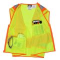 MCR Safety WCCL2LFR Class 2 Hi Vis Mesh Safety Vest