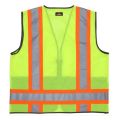 MCR Safety WCCL2MLSZ Class 2 Hi Vis Safety Vest