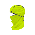 Safety Winter Liners High-Visibility WL310-YG Yellow/Green, Shoulder-Length, Multifunctional, Hinged Thermal Balaclava